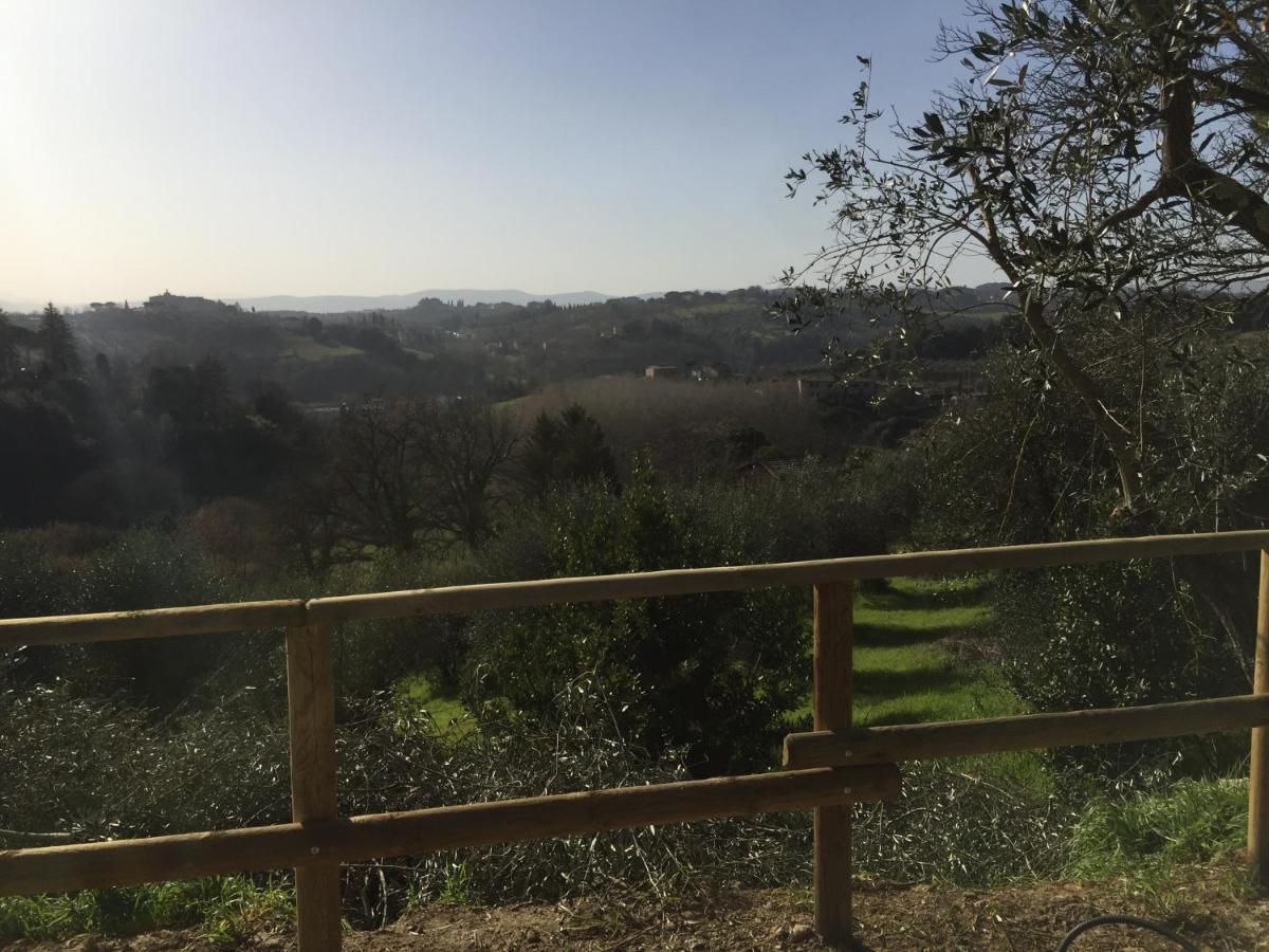 Oliveta Del Verde Appartamento Con Grande Giardino 500Mt Dal Centro 锡耶纳 外观 照片